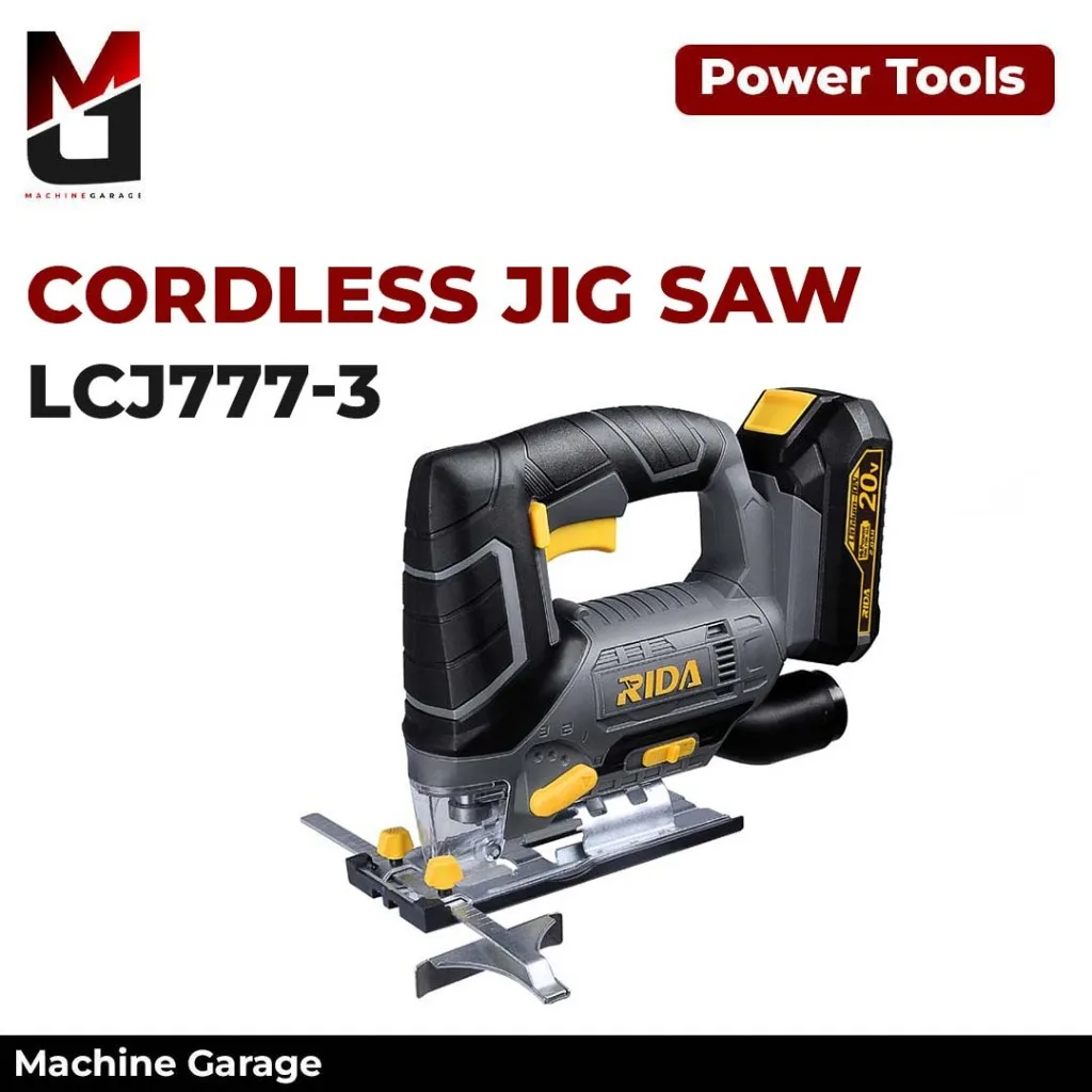 Mesin Gergaji Triplek Ukir Kayu Cordless Jig Saw RIDA