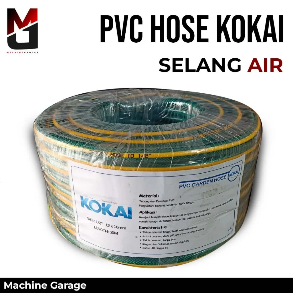 SELANG KEBUN TEBAL/SELANG AIR BENANG PER 10 METER / SELANG AIR HIJAU ANTI LUMUT PERMETER 1/2 5/8 3/4 1INCH