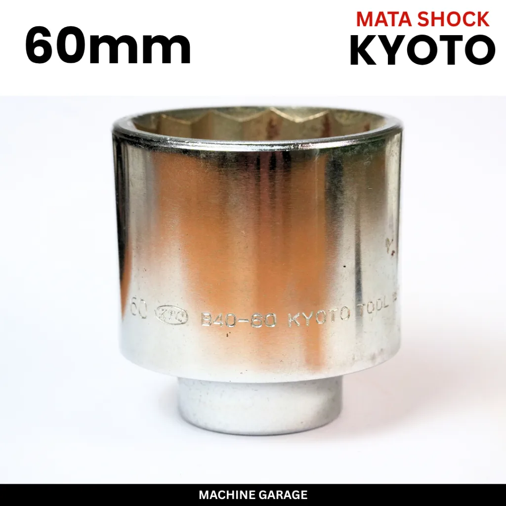 3/4 Socket Wrench Mata Sok 60mm Mata Kunci Socket Bahan Chrome Vanadium mata shock kyoto12 titik