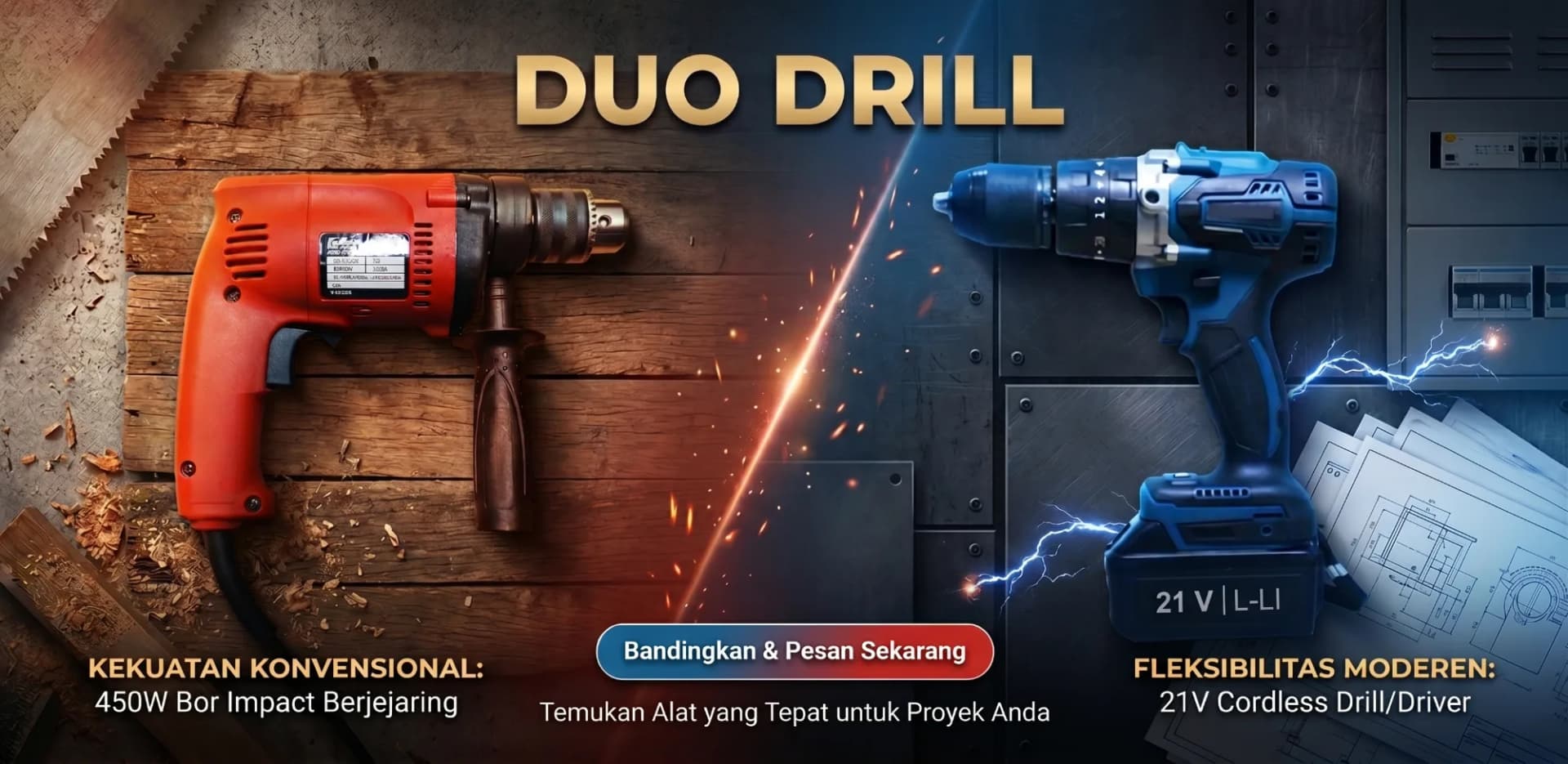 Beda Bor Beton dan Bor Biasa, dan Kapan Butuh Keduanya